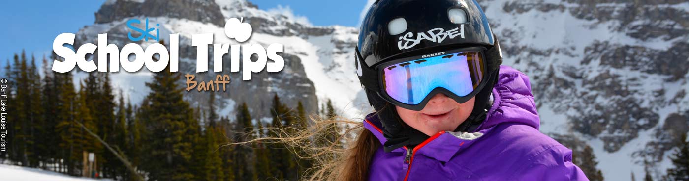 Banff school ski trips
